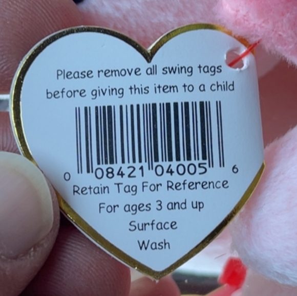 ‘93- Ty - Squealer the 🐷 Beanie Baby - Picture 6 of 8